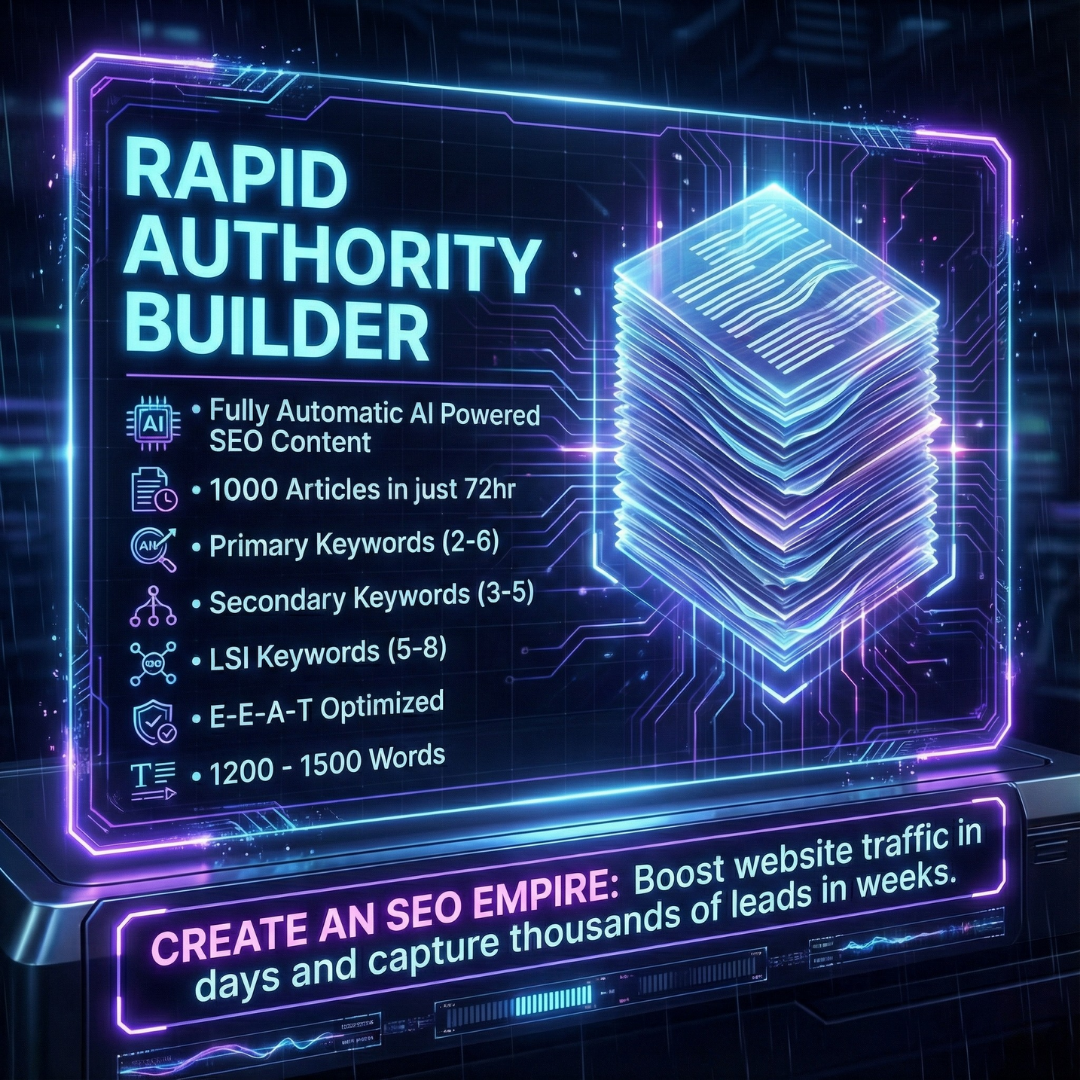 Rapid Authority Builder